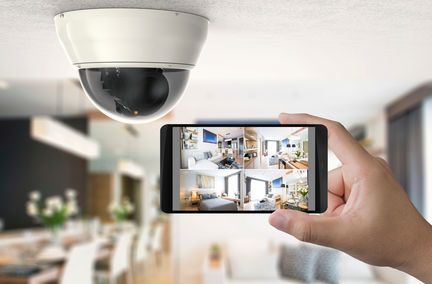 Les caméras de vidéosurveillance au sein d'un bien immobilier