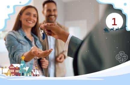 Calendrier de l'Avent case n°1 : devenir propriétaire en 2026