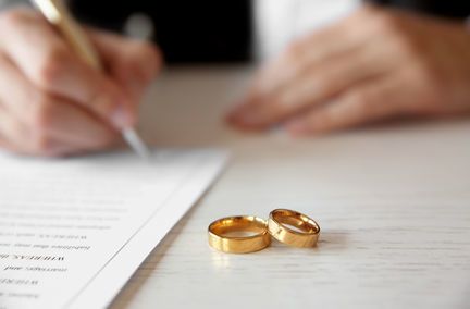 Contrat de mariage séparation de biens