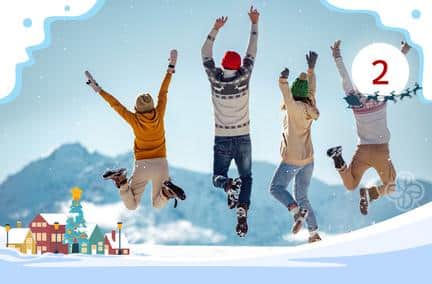 Calendrier de l'Avent case n°2 : 5 destinations pour passer des fêtes inoubliables !